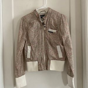 Floral member only jacket
